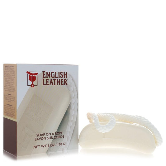 English Leather Soap on a rope By Dana