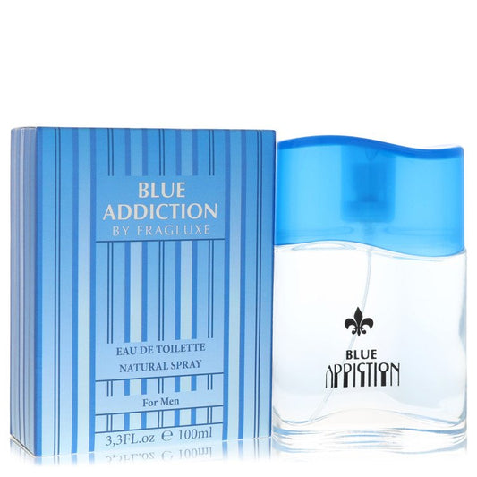 Fragluxe Blue Addiction Eau De Toilette Spray By Fragluxe