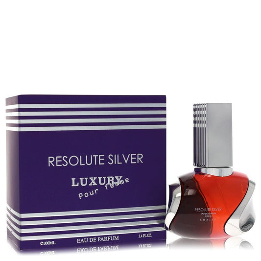 Khalis Resolute Silver Luxury Collection Eau De Parfum Spray By Khalis