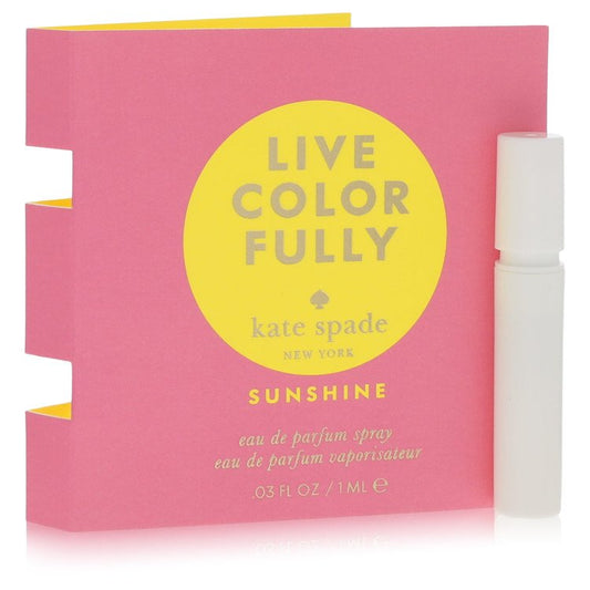 Live Colorfully Sunshine Vial (sample) By Kate Spade