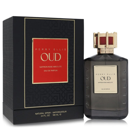 Perry Ellis Oud Saffron Rose Absolute Eau De Parfum Spray By Perry Ellis