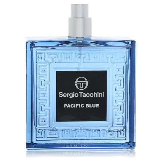 Sergio Tacchini Pacific Blue Eau De Toilette Spray (Tester) By Sergio Tacchini